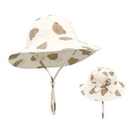 Gorro para niños y niños, gorro de pescador ajustable para niños pequeños, perfecto para excursiones de verano, picnics de vacaciones. Adecuado para niños de 1 a 3 años. Trajes informales ideales