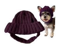 Gorro para Perro con Agujeros para Las Orejas | Gorro de Punto para Perros | Goro para Mascotas para Navidad y Halloween | Goro par Perro | Berretto per Cani | Gorr para Pero | Fotografía de 2
