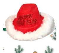 Gorro para Perro De Cabeza Ajustable con Borde De Peluche Blanco | Gorro De Navidad Para Perro Con Diseño De Borde De Peluche Blanco Para Fiesta De Cumpleaños Boda Cosplay