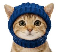 Gorro para Perro, Tejido Suave y Transpirable con Agujeros para Las Orejas, Lindo Gorro para Gato, Perro, para Chihuahua, Bulldog francés, Gatito, Cachorro, de Invierno, cumpleaños, Cosplay
