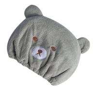 Gorro para secar el pelo rizado, sombrero para toalla de pelo mojado