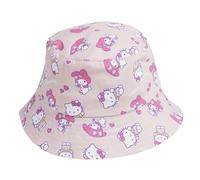 Gorro Pescador Hello Kitty para Niñas de 2 a 8 Años Infantil con Diseño Colorido y Divertido, Cómodo y Ligero para el Verano, Playa, Paseos al Aire Libre y Uso Diario