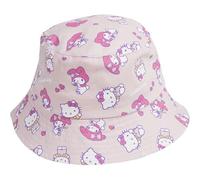 Gorro Pescador Hello Kitty para Niñas de 2 a 8 Años Infantil con Diseño Colorido y Divertido, Cómodo y Ligero para el Verano, Playa, Paseos al Aire Libre y Uso Diario