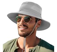 Gorro Pescador Hombre Mujer, Sombrero para el Sol Hombre, Sombrero Safari Mujer, Plegable Sombrero de Pescador para Montaña, Senderismo, Explorar