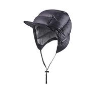 Gorro plumífero invierno Gorro con visera de plumón de pato a prueba de viento, orejeras térmicas impermeables, forro polar cálido, suave for ciclismo, caza, clima frío, deportes de nieve al aire libr