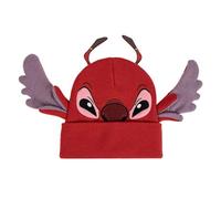 Gorro Punto Stitch niños y niñas Suave, cálido y elástico con diseño Oficial - Gorro Stitch Ideal para Invierno, protección Viento y frío