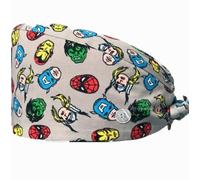 Gorro Quirúrgico de Los Vengadores, Gorro sanitario de superhéroes, gorro de trabajo Marvel, gorro quirófano The Avengers.