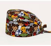 Gorro quirúrgico de Star Wars, Gorro de enfermería de la Guerra de las Galaxias. Gorro para quirófano reutilizable Star Wars