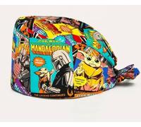 Gorro Quirúrgico de Star Wars, gorro sanitario La Guerra de las Galaxias, Mandalorian. Gorros dentales ajustables Star Wars
