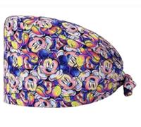 Gorro Quirúrgico Disney, Gorro de enfermería de Mickey Mouse, gorros de quirófano reutilizables