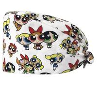 Gorro Quirúrgico Las Supernenas, The Powerpuff Girls, Las Chicas Superpoderosas. Gorro de enfermería