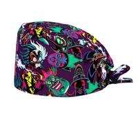 Gorro Quirúrgico Villanas de Disney. Gorros dentales. Gorros de enfermería. Gorro de quirófano de películas infantiles