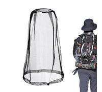 Gorro repelente de moscas, sombrero de cubo de malla con velo | Malla Fly Head Net Outdoor Bucket Hat,Outdoor SchutzSonnenhut, atmungsaktiv Outdoor-Eimerhut, schützender Moskitoneschnetzhut für Reisen