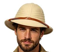 Gorro Safari Hombre Halloween Protección Solar Tejido Transpirable Tocado