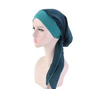 Gorro Saten Pelo Rizado Gorro de dormir de seda satinada for mujer, Hijab, bufanda, diadema, sombrero de mujer, gorro de turbante, gorro sedoso, pañuelo for la cabeza, banda elástica for el cabello(D)