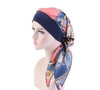 Gorro Saten Pelo Rizado Gorro de dormir de seda satinada for mujer, Hijab, bufanda, diadema, sombrero de mujer, gorro de turbante, gorro sedoso, pañuelo for la cabeza, banda elástica for el cabello(K)