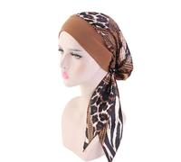 Gorro Saten Pelo Rizado Gorro de dormir de seda satinada for mujer, Hijab, bufanda, diadema, sombrero de mujer, gorro de turbante, gorro sedoso, pañuelo for la cabeza, banda elástica for el cabello(I)