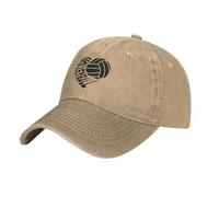 Gorro Slouchy Punto Outfit Invernal,Gorra béisbol Corazones Voleibol con Logotipo en Forma Hombres, Gorra Camionero con Estampado Adultos, Ropa Urbana, Senderismo, Pesca, Gorra Oferta Caliente