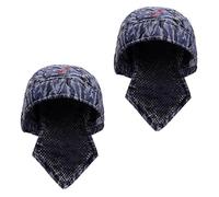 Gorro Soldador Para Careta Soldar, Capucha De Soldadura Ignifuga, Reutilizable, Lavable, Transpirable, Resistente al Desgaste y Ligero, Compatible Con Pantalla Caretas Máscara de Soldador (2 Unidades)