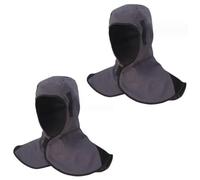 Gorro Soldador Para Careta Soldar, Capucha De Soldadura Ignifuga, Reutilizable, Lavable, Transpirable, Resistente al Desgaste y Ligero, Compatible Con Pantalla Caretas Máscara de Soldador (2 Unidades)