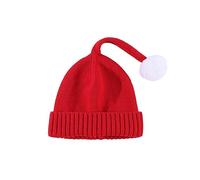Gorro Suave Y Cálido De Invierno Para Adulto Y Niño Bonito Papá Noel Navidad Tejido Ganchillo Algodón Fiesta Año Nuevo Regalo Navideño Gorro Tejido