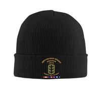 Gorro Termica 130.ª Brigada De Ingenieros - Veteranos De Guerra Suave Gorros Generisch Gorro De Punto para Correr Deportes Mujeres