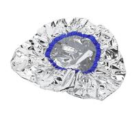 Gorro Térmico Capilar de Aluminio Plateado, Compacto, Ligero y Uniforme | Sala Spa y Sauna, Protección del Cuero Cabelludo, Uso Mascarilla Capilar, Diseño Autocalentable