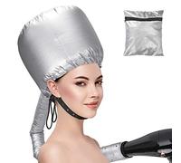 Gorro tipo casco para secar el pelo, Welltop gorro de secado suave, vaporizador de pelo ajustable sin manos, utilizado para secar, peinar, rizar y acondicionar profundamente