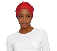 Gorro turbante con estampado de bandera de Chile para mujer, gorro elástico para dormir para quimioterapia, uso diario