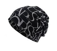 Gorro unisex con cuello para mujer y hombre, turbante con estampado, gorras de béisbol, My Outstanding Orders, Negro, M