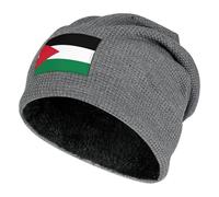 Gorro Unisex con Estampado De Jordán Bandera Nacional Forro Polar Multifuncion Gorra Deportiva Outdoor Casual Transpirable Durable Gorro De Invierno con Forro Polar para Adultos Y Niños