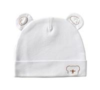 Gorro unisex de algodón de doble capa para calidez y comodidad, mantiene el calor y estilo con nuestro gorro de bebé recién nacido, elástico y ajustable, adecuado para recién nacidos y bebés, azul