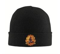 Gorro Unisex de Invierno Clásico Echo de Menos The Old Warm Warm Knitted Cap Hip Hop Gorro Gorro de Exterior Otoño Invierno Gorros de Exterior para Hombres Mujeres Regalo para Adultos