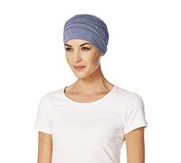 Gorro Yoga con bambú de Color Lila Suave para quimioterapia