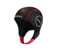 Gorro Zone3 Natación Negro Rojo, Talla S