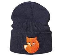 Gorro : Zorro/Gorras de Hombre y Mujer/Gorros Invierno/Gorra de Lana/Boina niña niño/Boinas Trabajo/Beanie/Sombrero/Regalo-s/Animales/Divertidas/Japon/Cómic (Azul Marino)