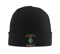 Gorros Cálidos 5.º Grupo De Fuerzas Especiales - Veteran De La Tormenta del Desierto Ligero Cálidos De Invierno Resistente Al Viento Gorro Slouch para Clima Frío Ciclismo Invierno