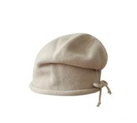 Gorros de Algodon Hombre Mujer Gorro de Punto Bucket Ancho Profundo Sombrero apilado Cap quimioterapia Transpirable Running Senderismo Linen Hat 54-59cm