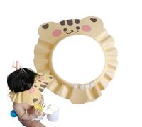 Gorros de ducha para niños pequeños, gorro de baño para niños pequeños - Linda visera de champú de animales de dibujos animados - Gorro de ducha de baño con champú ajustable para niños, productos de s
