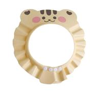 Gorros de ducha para niños pequeños, visera de champú de dibujos animados para niños, productos de seguridad para el baño para niños, gorras ajustables para lavar el cabello suave para proteger la