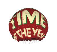 Gorros de ducha reutilizables, impermeables y suaves con doble capa de protección para la época más maravillosa del año.