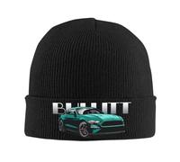 Gorros de Gorro Bullitt Mustang, Gorros de Gorro para Hombres, Mujeres Deportes Retro al Aire Libre, Skullies, Gorros con Estampado de Invierno para la Cabeza