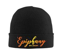 Gorros de Invierno para Hombres, Día de los Reyes de la Epifanía, Gorro de Punto, Gorro de otoño e Invierno, cálido Gorro Cristiano Unisex de Calle, Hombres y Mujeres, Regalos