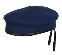 Gorros de invierno para mujer Hombres Mezcla de lana ajustable Tipo Sombrero Artist Cap Gorra de fieltro, marine, XL