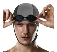 Gorros de natación para hombre, gorro de baño térmico de neopreno de 2,5 mm, traje de baño elástico para adultos, gorro de natación ajustable para buceo, surf, kayak, balsa, canoa, esnórquel Yusheng