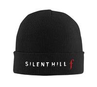 Gorros de Punto con Logo Silent Hill F para Mujeres, Gorros de Invierno de Hombre, Gorros de Invierno acrílicos cálidos
