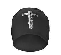Gorros De Punto Juan 3:16 Porque De Tal Manera Amó Dios Al Mundo Cruz, Cristiano, Fe Gorro Invierno Informal Skull Cap Holgado Beanie para Deporte Cumpleaños Aniversario