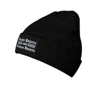 Gorros De Punto Los Derechos Trans Son Derechos Humanos Regalos De La Bandera Transgénero Gorro De Punto Protección Solar Beanie Transpirable Gorros Beanie para Moto Cumpleaños Trabajo