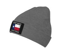 Gorros De Punto No Te Metas con Texas Gorro De Punto Transpirable Beanie Informal Skull Cap para Deporte Cumpleaños Moto