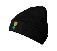 Gorros De Punto Piña Al Revés Si Lo Sabes Skull Cap Informal Gorro Invierno Ligero Gorros Beanie para Aniversario Moto Deporte